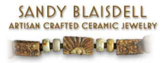 Sandy Blaisdell Artisan Crafted Ceramic Jewelry in Durango, Colorado